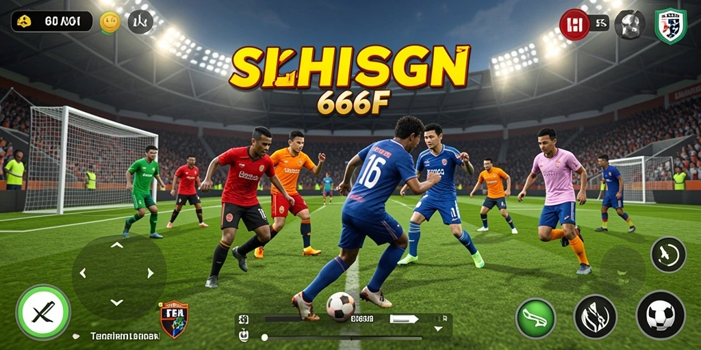 Tampilan gameplay 666F yang menegangkan dalam olahraga.