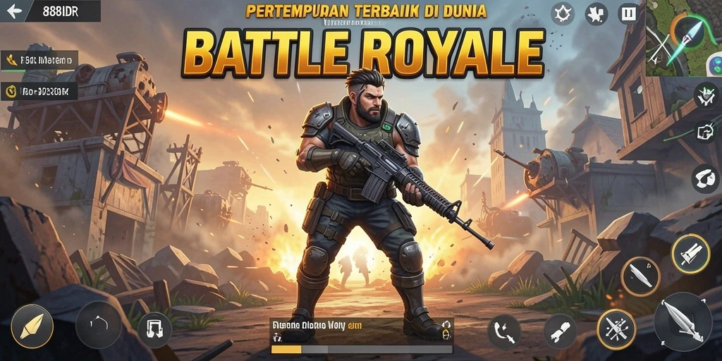 Gameplay seru dari 888IDR di medan pertempuran yang strategis.