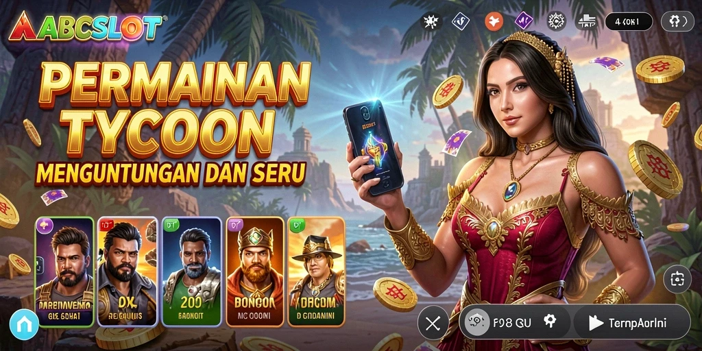 Tampilan gameplay ABCSLOT yang menarik dan interaktif.