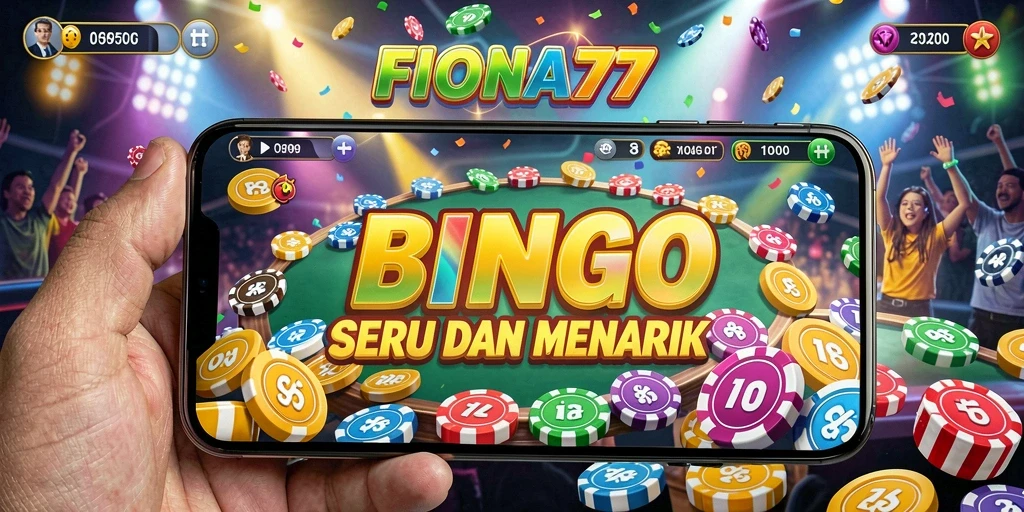 Tampilan gameplay Bingo yang seru dan interaktif.