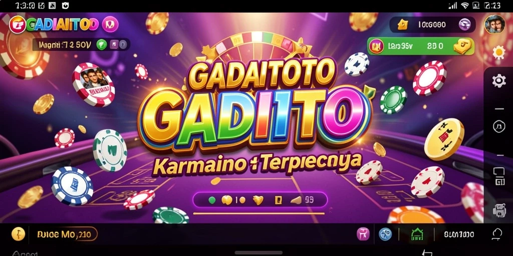 Tampilan menarik dari gameplay Kasino GADAITOTO yang mengasyikkan.