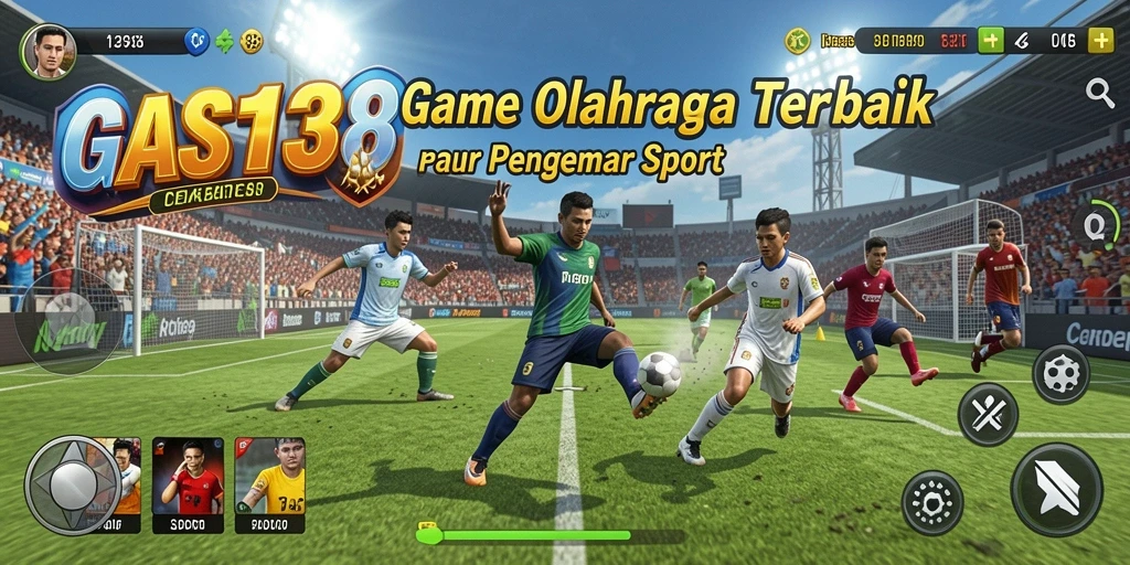 Screenshot main dari GAS138 menampilkan serunya pertandingan olahraga.