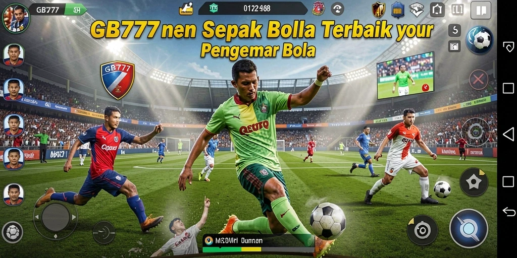 Tampilan gameplay epik dari <strong>GB777</strong> saat bertanding di lapangan.