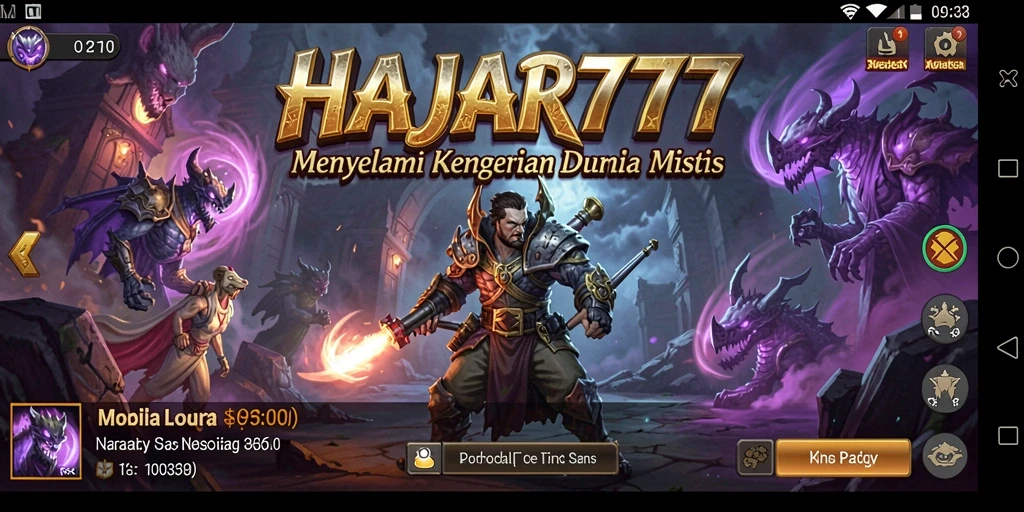Tangkapan layar menampilkan momen menegangkan dalam gameplay Horror.