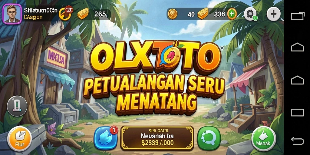 Gameplay OLXTOTO menampilkan aksi petualangan yang mendebarkan dan lingkungan yang menakjubkan.
