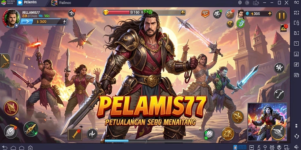 Gameplay seru PELAMIS77 dengan tantangan menarik.