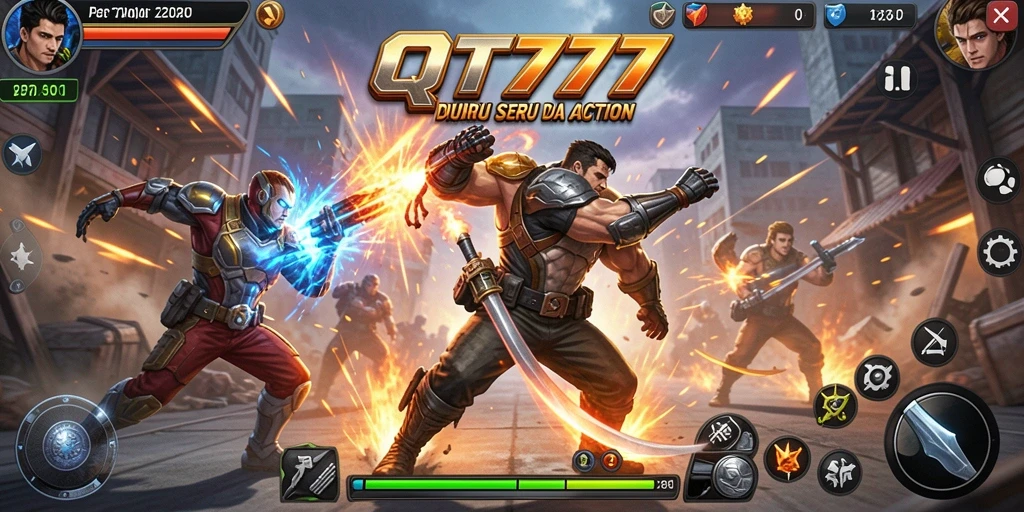 Tampilan gameplay QT777 yang seru dan penuh aksi.