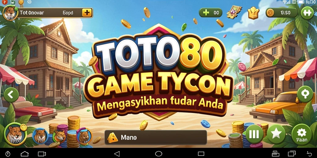 Gameplay TOTO80 yang menantang di dunia bisnis Tycoon.