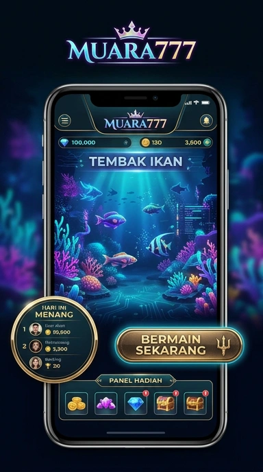 Tampilan aplikasi muara777 dengan navigasi yang mudah.